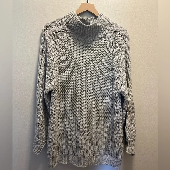 Comfy Gray Sweater - Picture 2 of 6